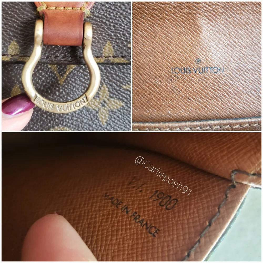 **SOLD** Authentic Pre-owned Vintage Louis Vuitton St Cloud Bag - Picture 13 of 14